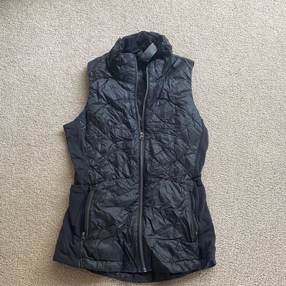 Lululemon Athletica Black Quilted Vest